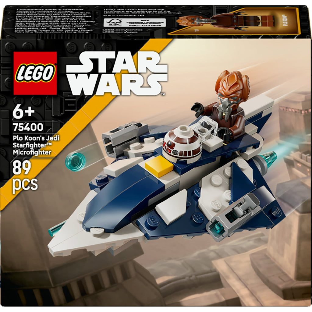 LEGO Star Wars Star Wars Microfighter Chasseur Jedi de Plo Koon 75400