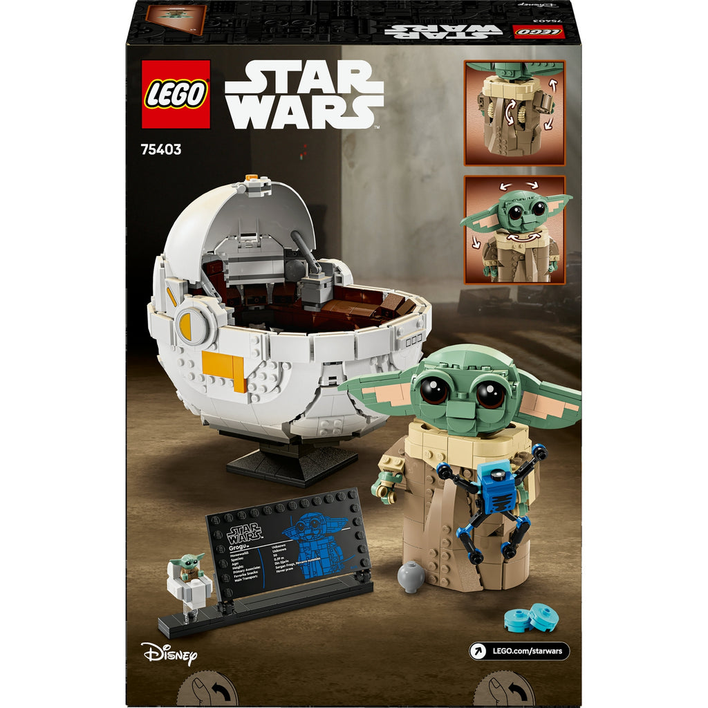 LEGO Star Wars Grogu et son Landau 75403