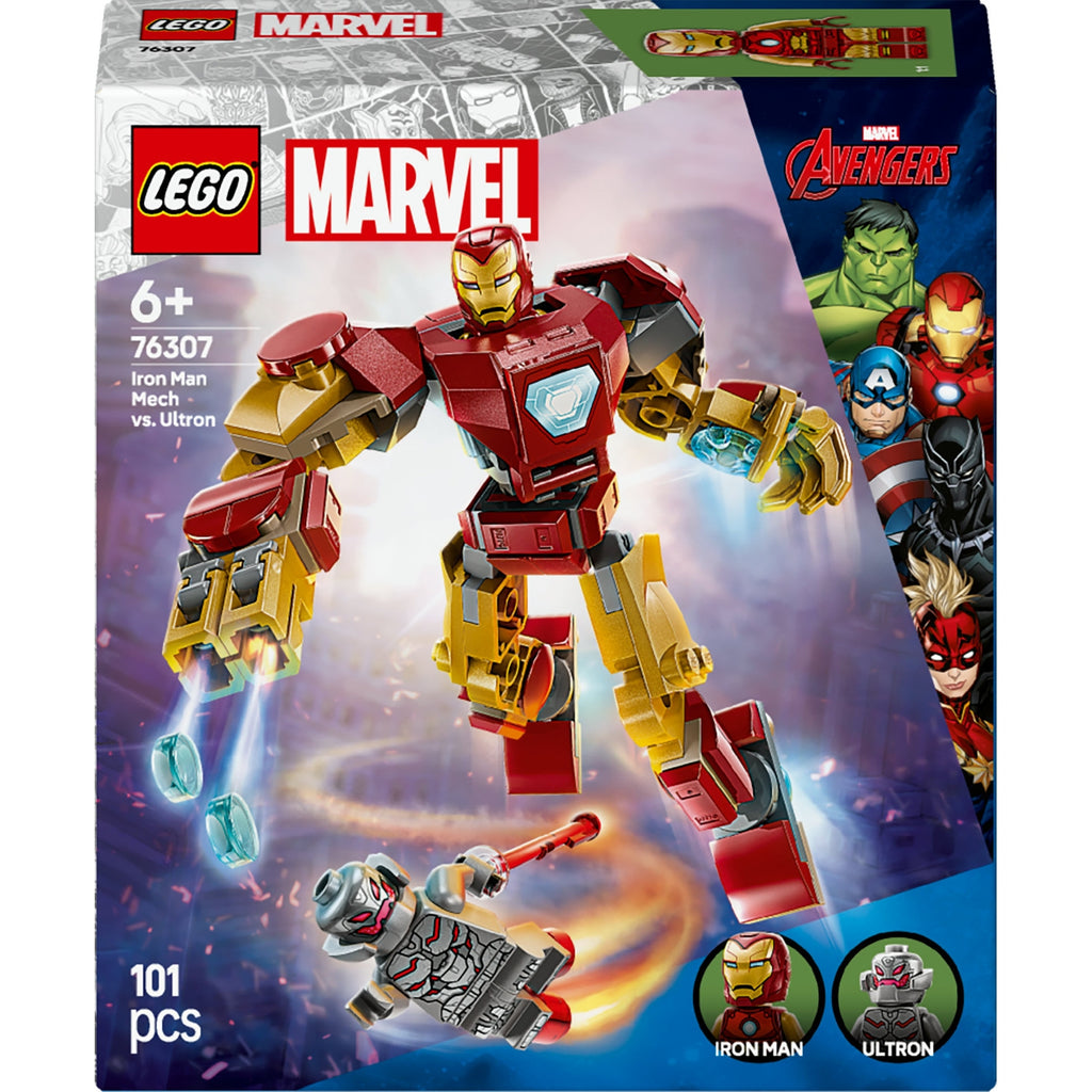 LEGO Marvel Le Robot d'Iron Man contre Ultron 76307