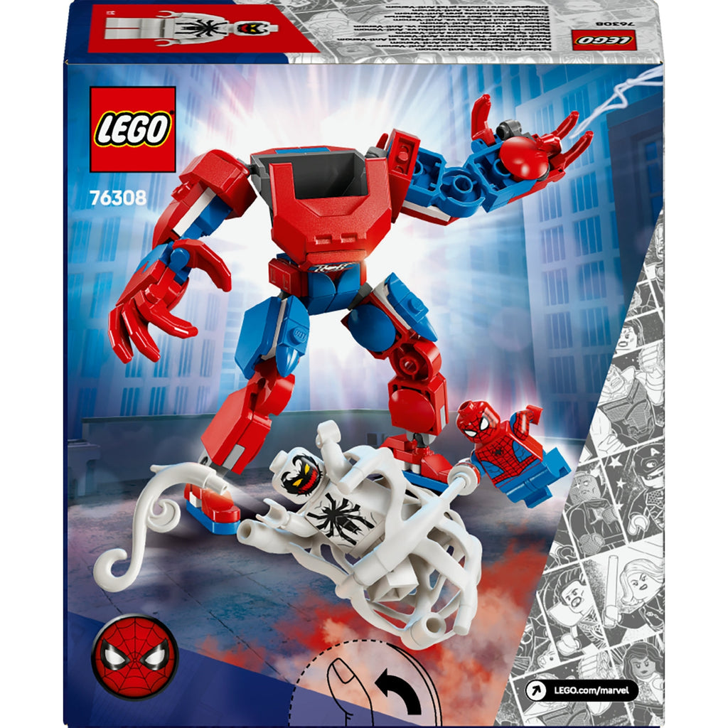 LEGO Marvel Le Robot de Spider-Man contre Anti-Venom 76308