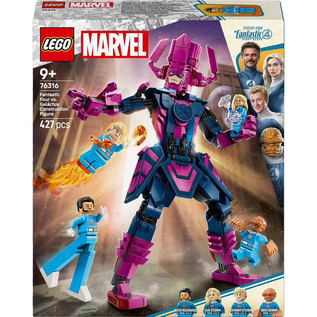 LEGO Marvel Les Quatre Fantastiques contre la Figurine de Galactus 76316