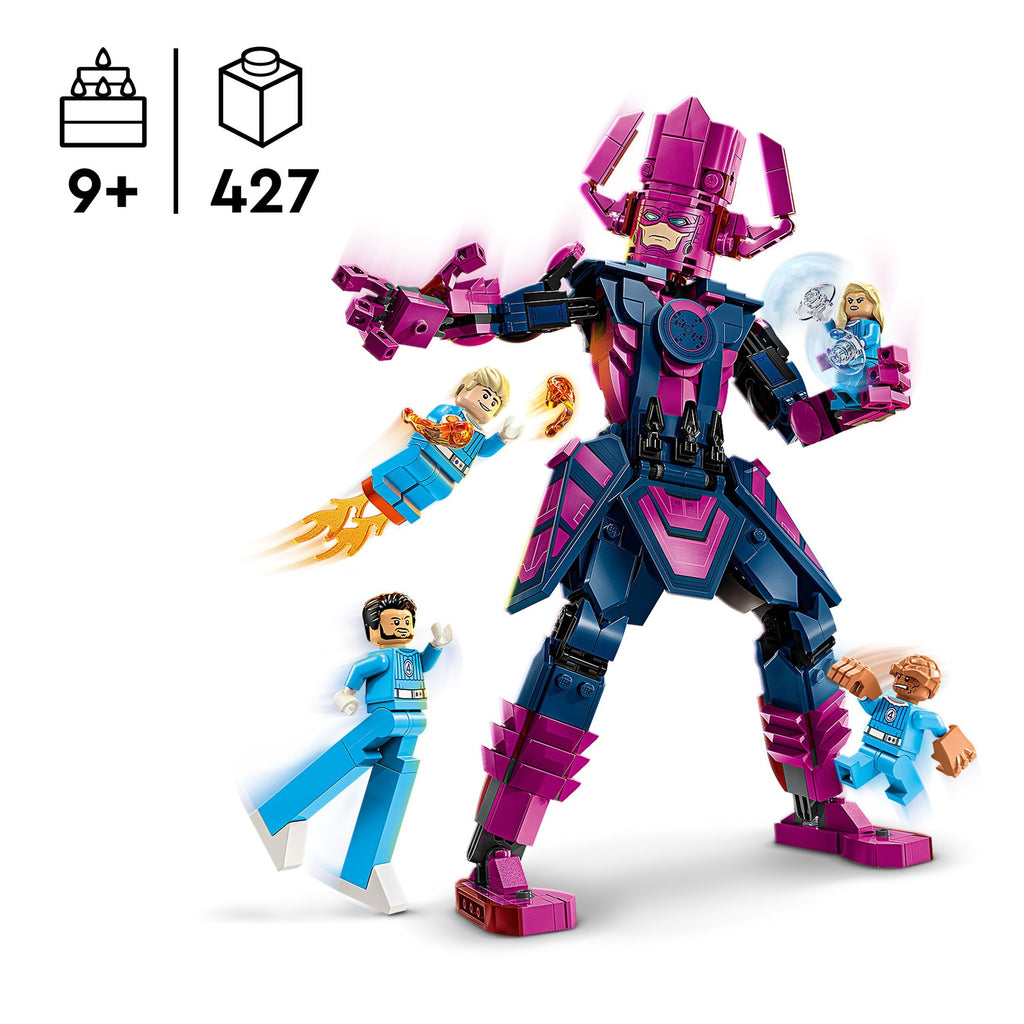 LEGO Marvel Les Quatre Fantastiques contre la Figurine de Galactus 76316