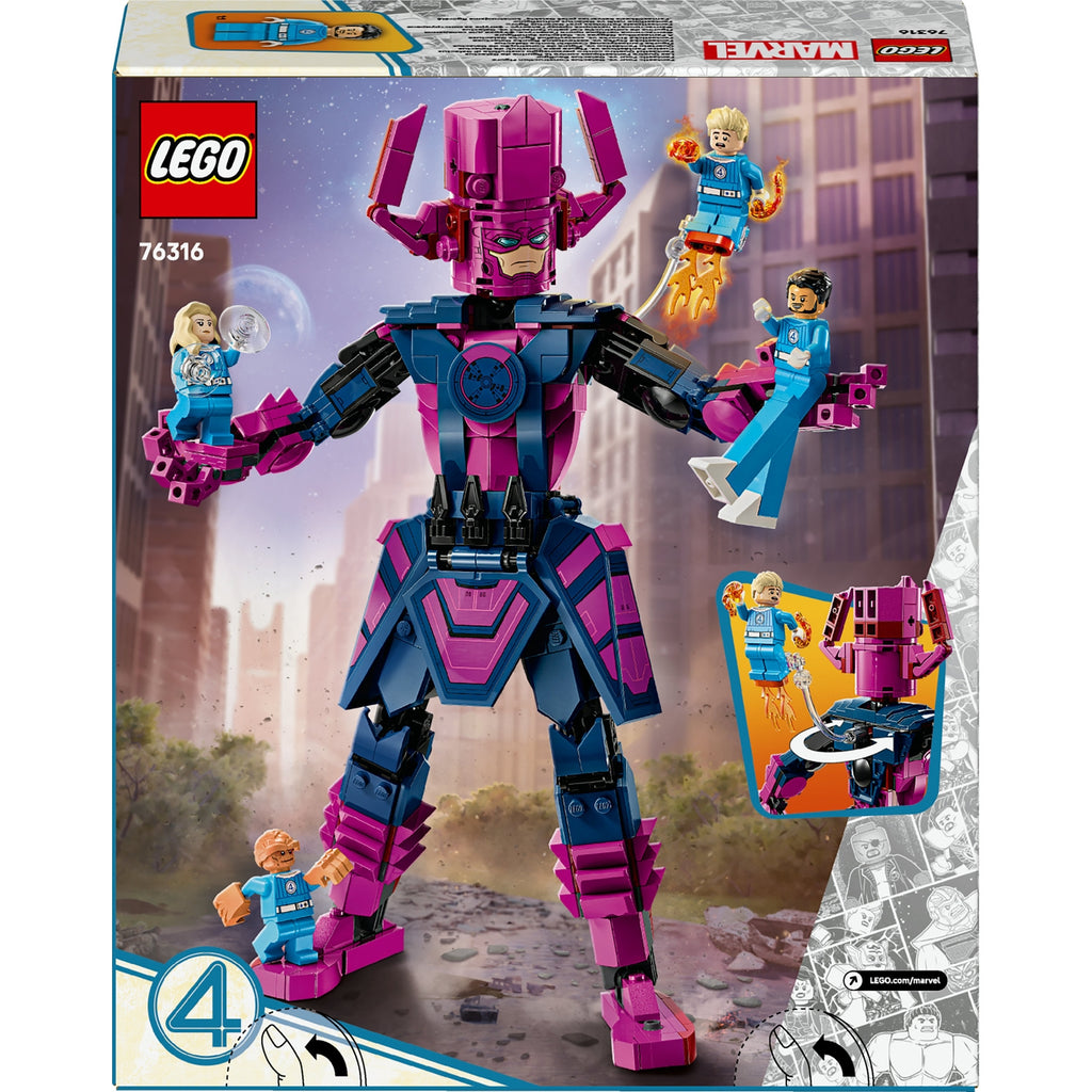 LEGO Marvel Les Quatre Fantastiques contre la Figurine de Galactus 76316