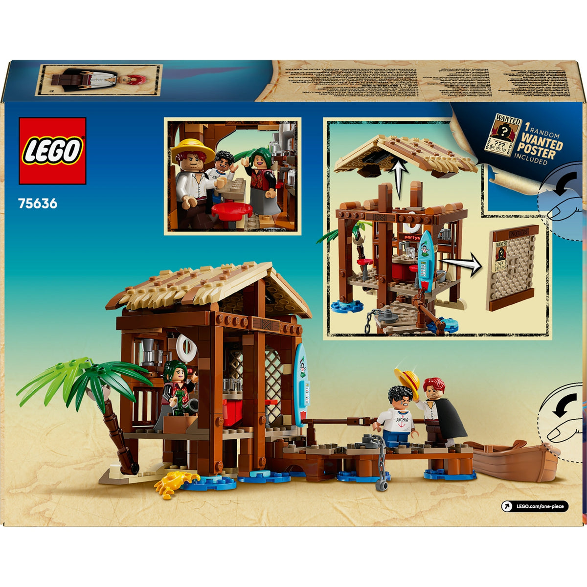 LEGO One Piece Le bar du village de Fuchsia 75636