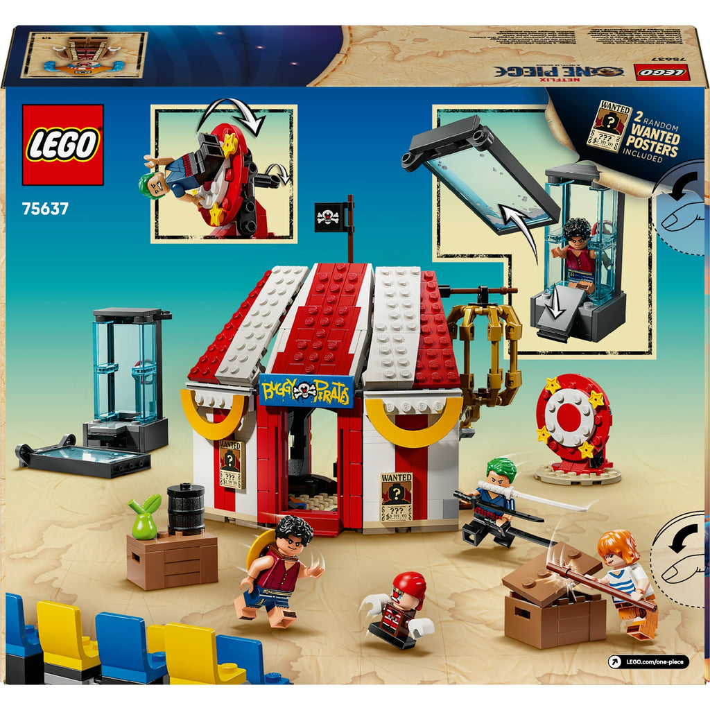 LEGO One Piece Le chapiteau de Baggy le clown 75637