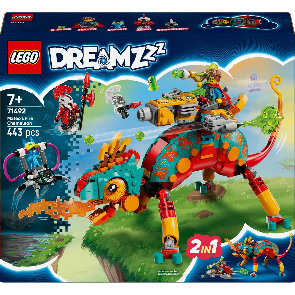 LEGO DREAMZzz Le Caméléon Cracheur de Feu de Mateo 71492