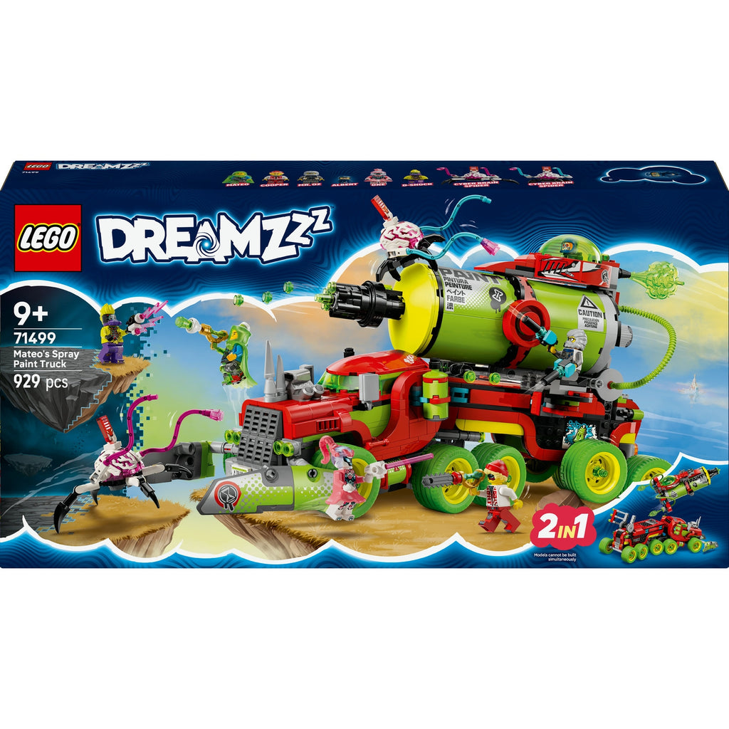 LEGO DREAMZzz Le camion spray de peinture 71499