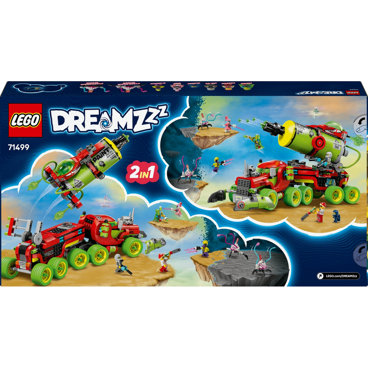 LEGO DREAMZzz Le camion spray de peinture 71499