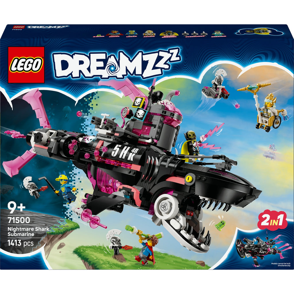 LEGO DREAMZzz Le Sous Marin requin des cauchemars 71500