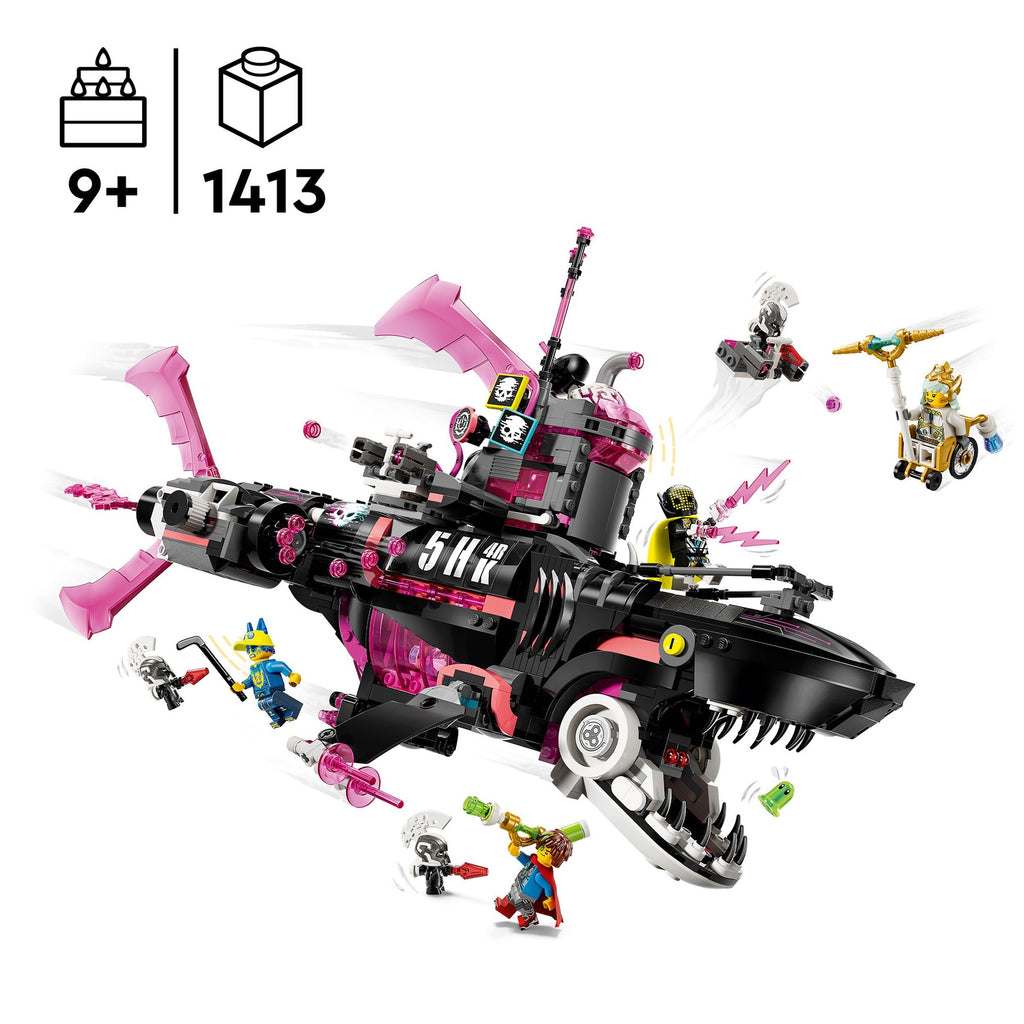 LEGO DREAMZzz Le Sous Marin requin des cauchemars 71500