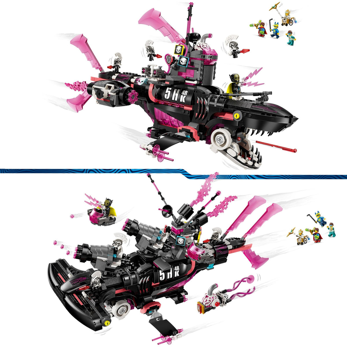 LEGO DREAMZzz Le Sous Marin requin des cauchemars 71500