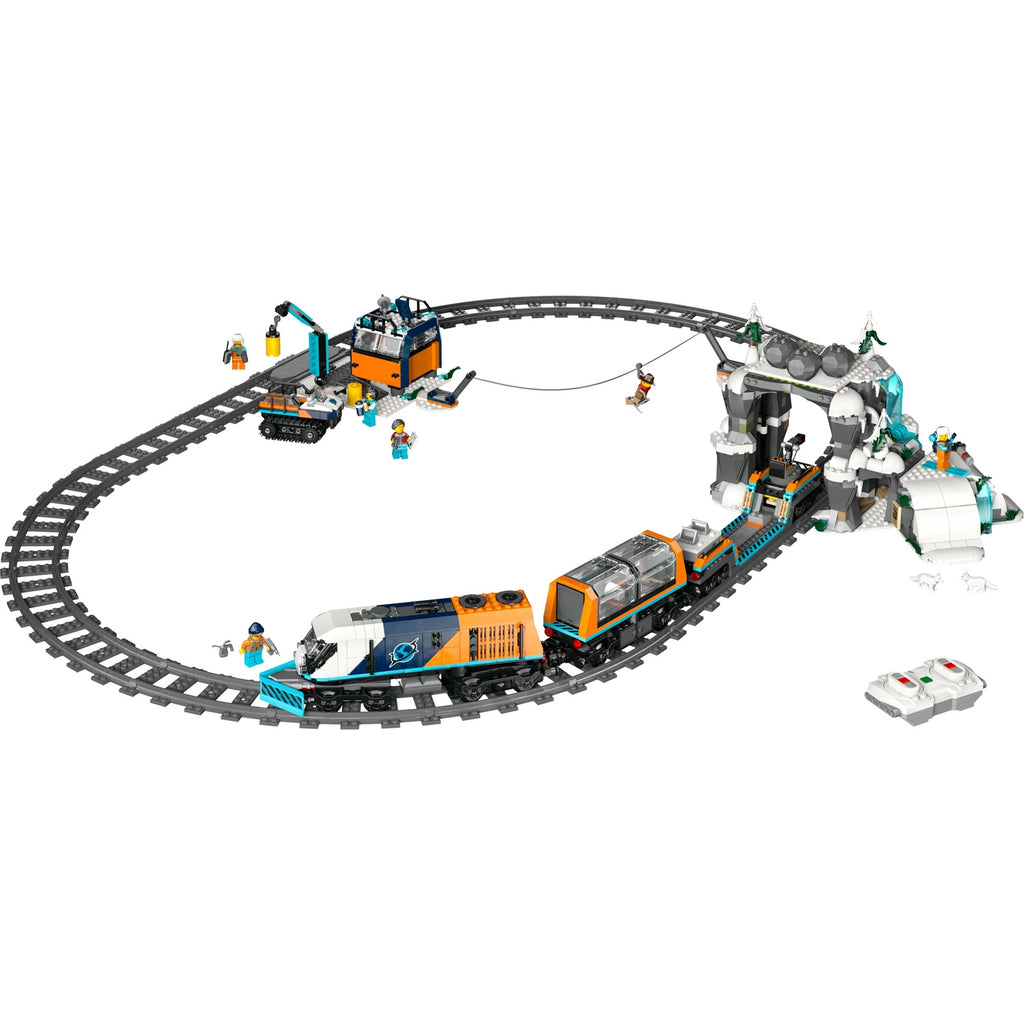 LEGO City Le Train Express des Explorateurs en Arctique 60470