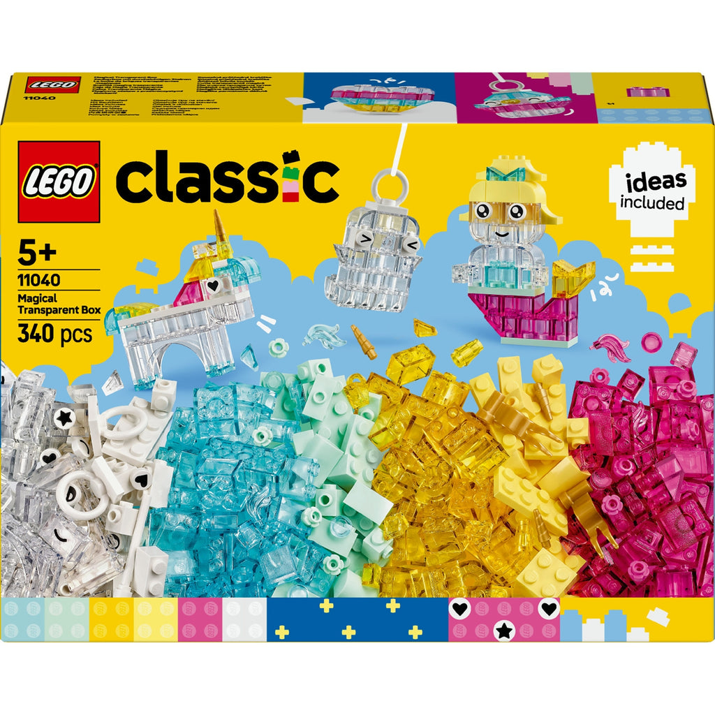 LEGO Ninjago La boîte de briques transparentes magiques 11040