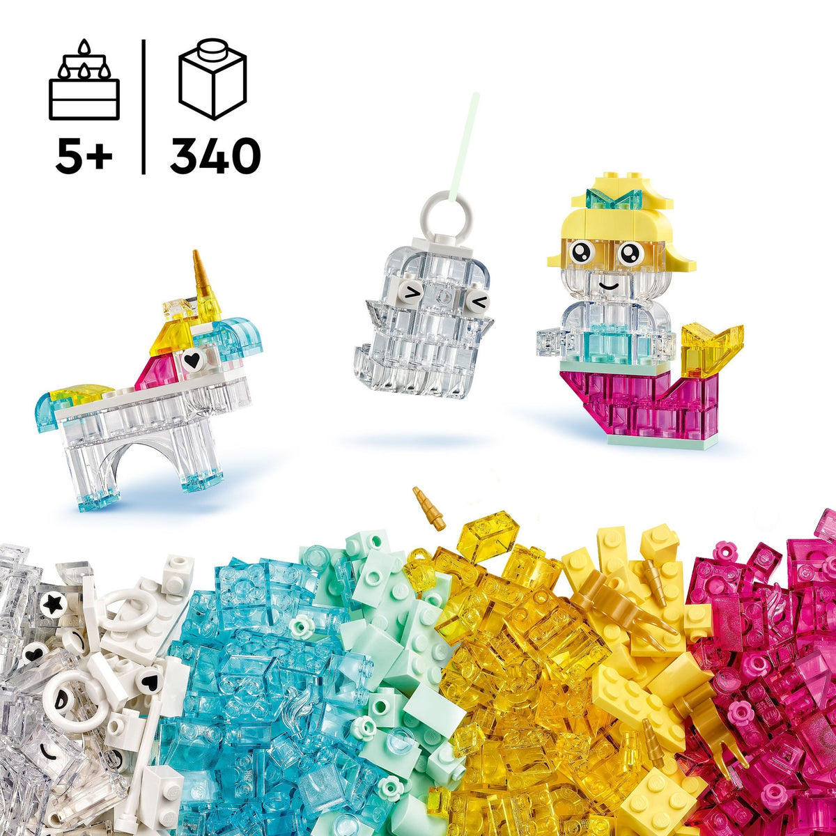 LEGO Ninjago La boîte de briques transparentes magiques 11040