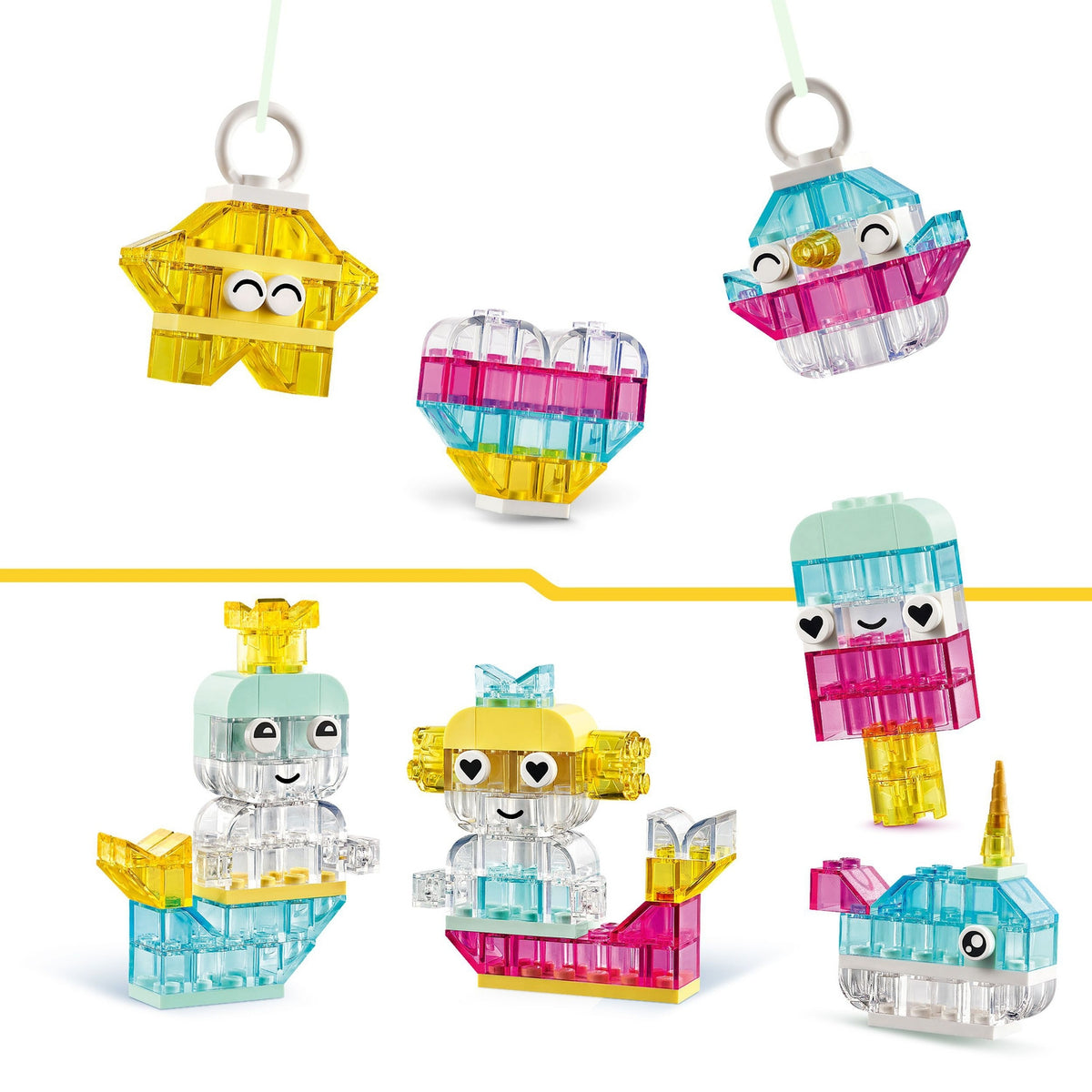 LEGO Ninjago La boîte de briques transparentes magiques 11040