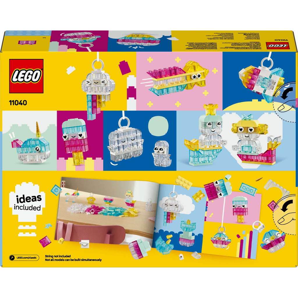 LEGO Ninjago La boîte de briques transparentes magiques 11040