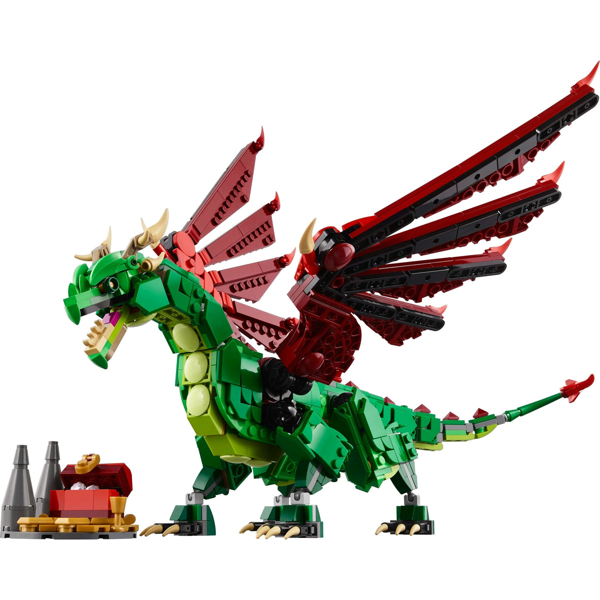 LEGO Creator 3-en-1 Le Dragon Médiéval 31161