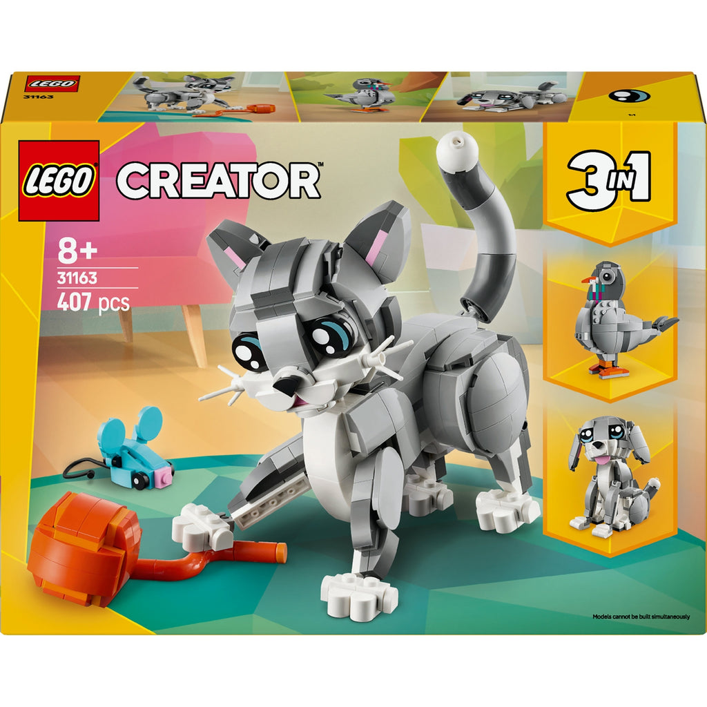 LEGO Creator 3-en-1 Le Chat Joueur 31163