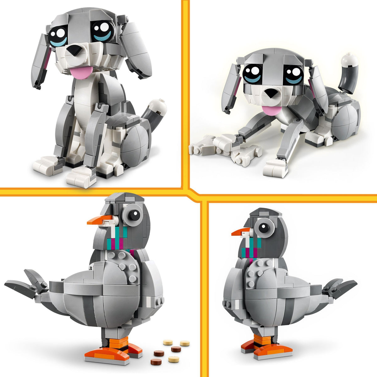 LEGO Creator 3-en-1 Le Chat Joueur 31163