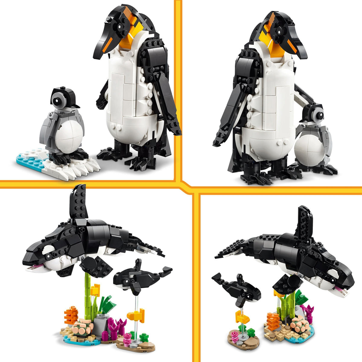 LEGO Creator 3-en-1 Animaux Sauvages : la Famille de Pandas