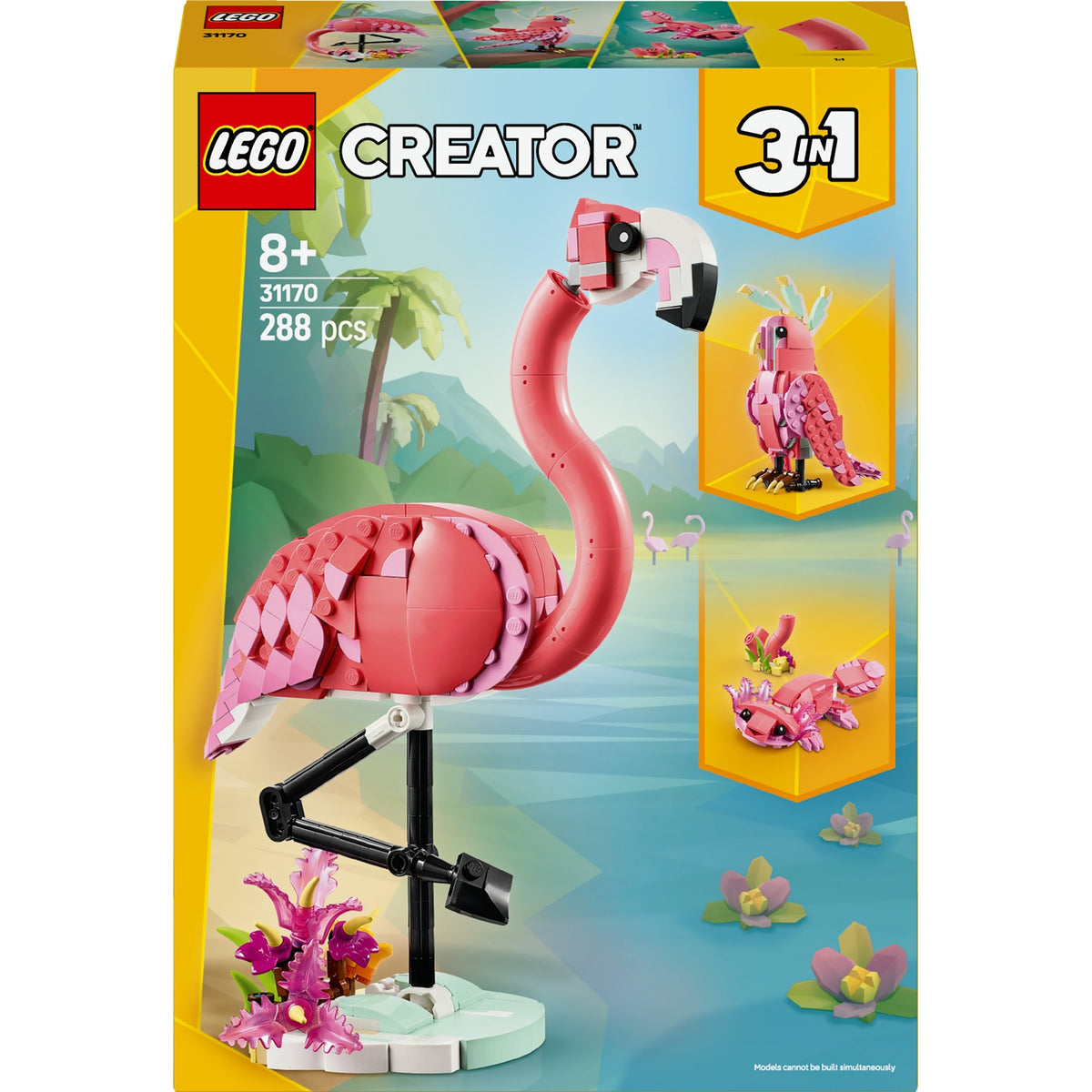 LEGO Creator Animaux sauvages : le flamant rose 31170