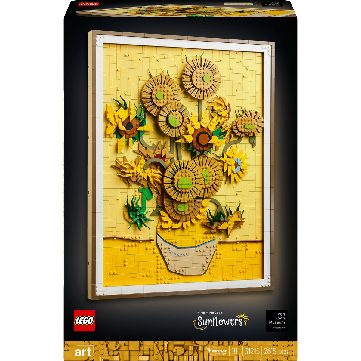 LEGO Art Vincent van Gogh – Les Tournesols 31215
