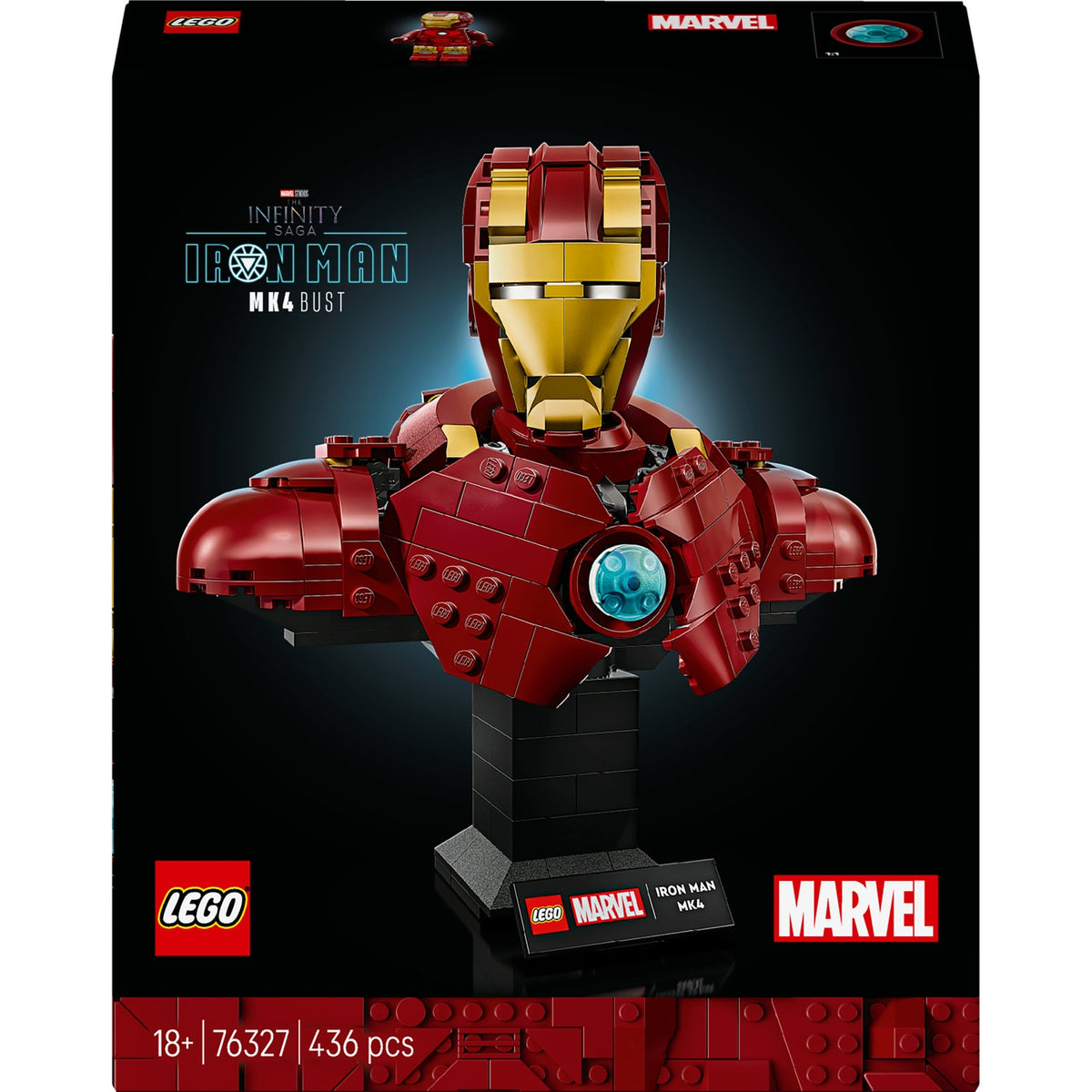 LEGO Marvel Bust d'Iron Man MK4 76327