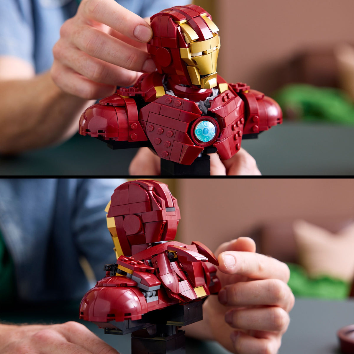 LEGO Marvel Bust d'Iron Man MK4 76327