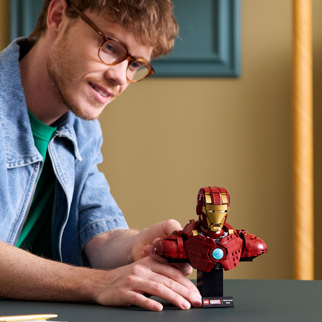 LEGO Marvel Bust d'Iron Man MK4 76327