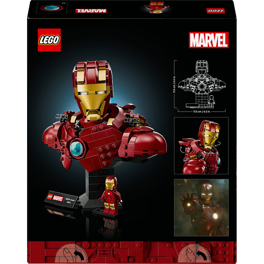 LEGO Marvel Bust d'Iron Man MK4 76327