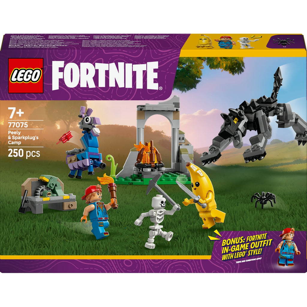 LEGO Fortnite Le Camp de Banane et Mécano 77075