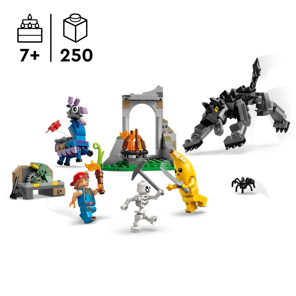 LEGO Fortnite Le Camp de Banane et Mécano 77075