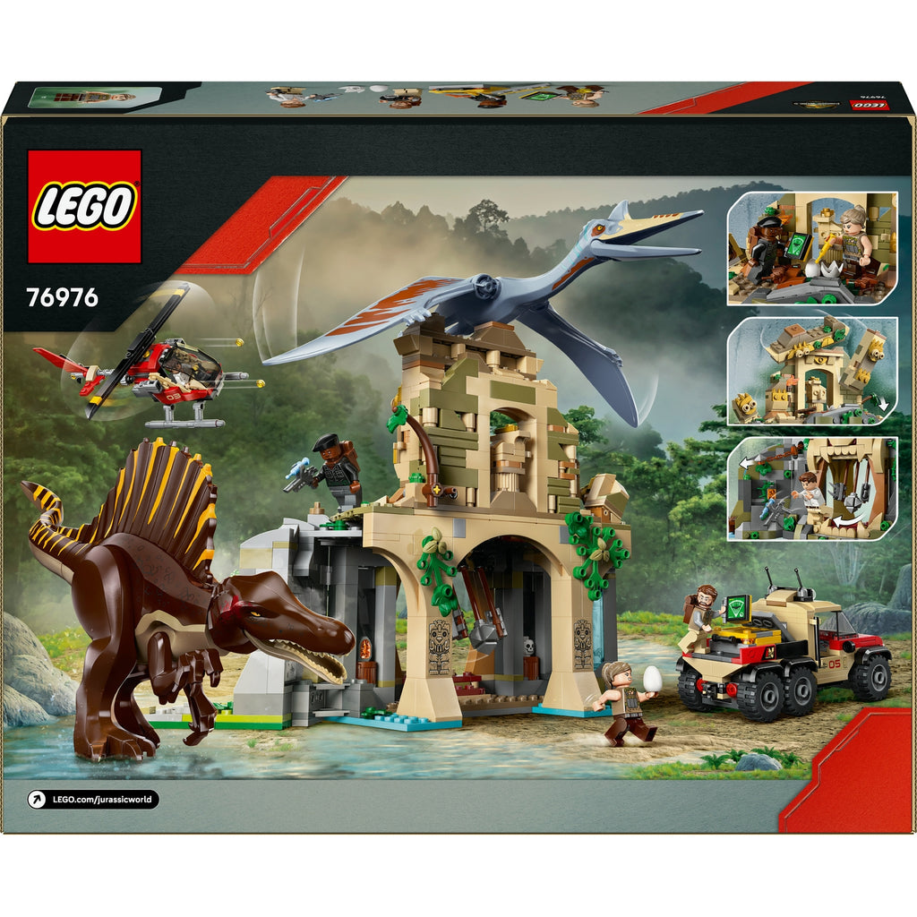 LEGO Jurassic World Mission Aérienne avec le Spinosaure et Quetzalcoatlus 76976