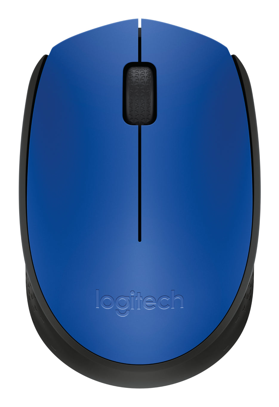 Logitech M171 Souris Sans Fil, Noir et Bleu