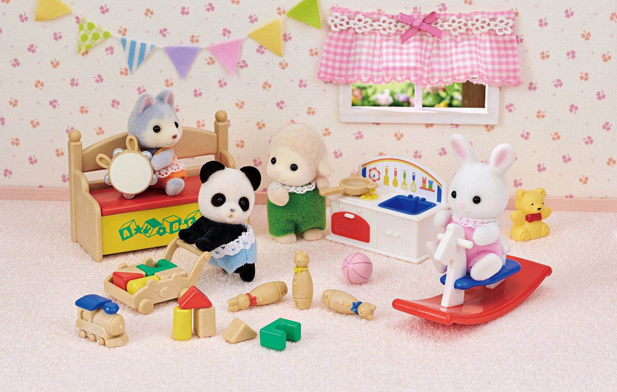 Sylvanian Families Le coffre à jouets des bébés