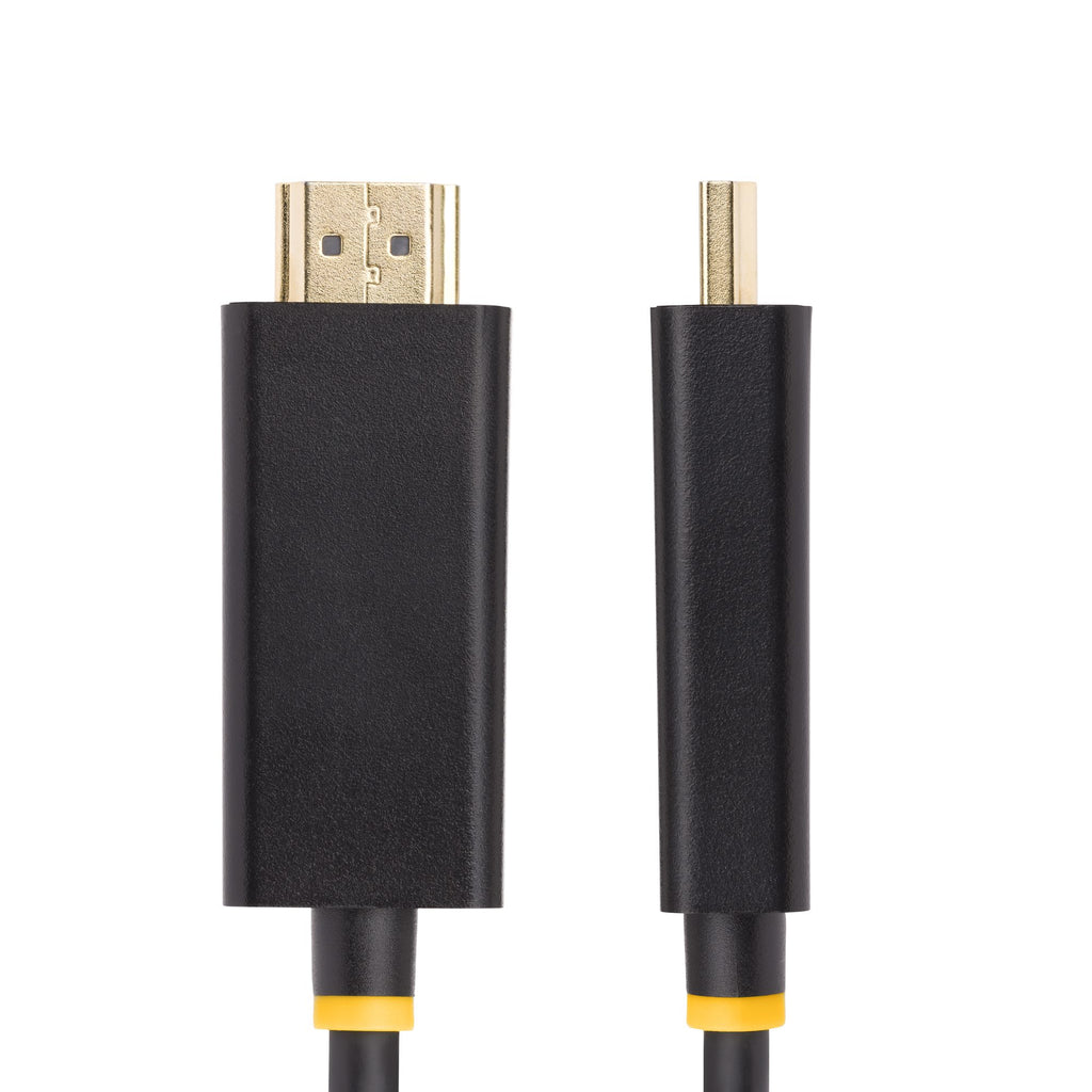 StarTech.com Câble Adaptateur DisplayPort vers HDMI de 2m, 4K 60Hz avec HDR, DP vers HDMI 2.0b, Convertisseur Vidéo Actif, DisplayPort Desktop vers Moniteur HDMI