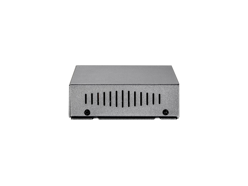 LevelOne POR-0200 Prolongateur et Répéteur Réseau PoE, Noir