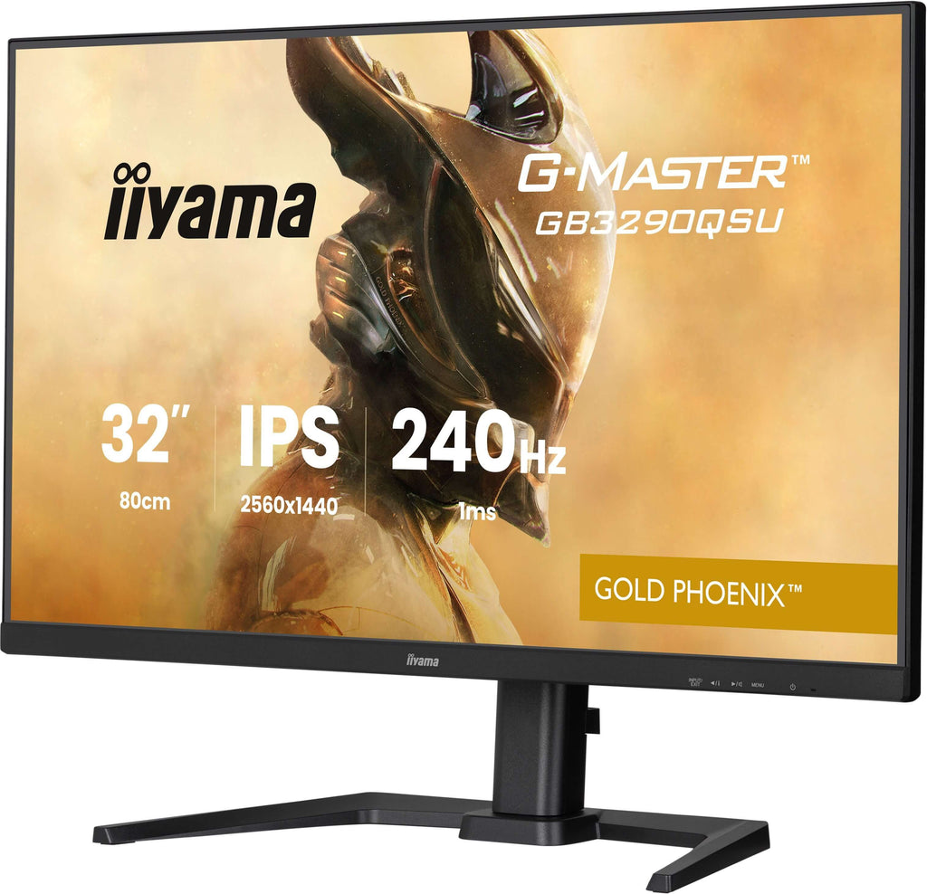 iiyama G-MASTER GB3290QSU-B1 écran plat de PC 80 cm (31.5") 2560 x 1440 pixels Quad HD LED Noir