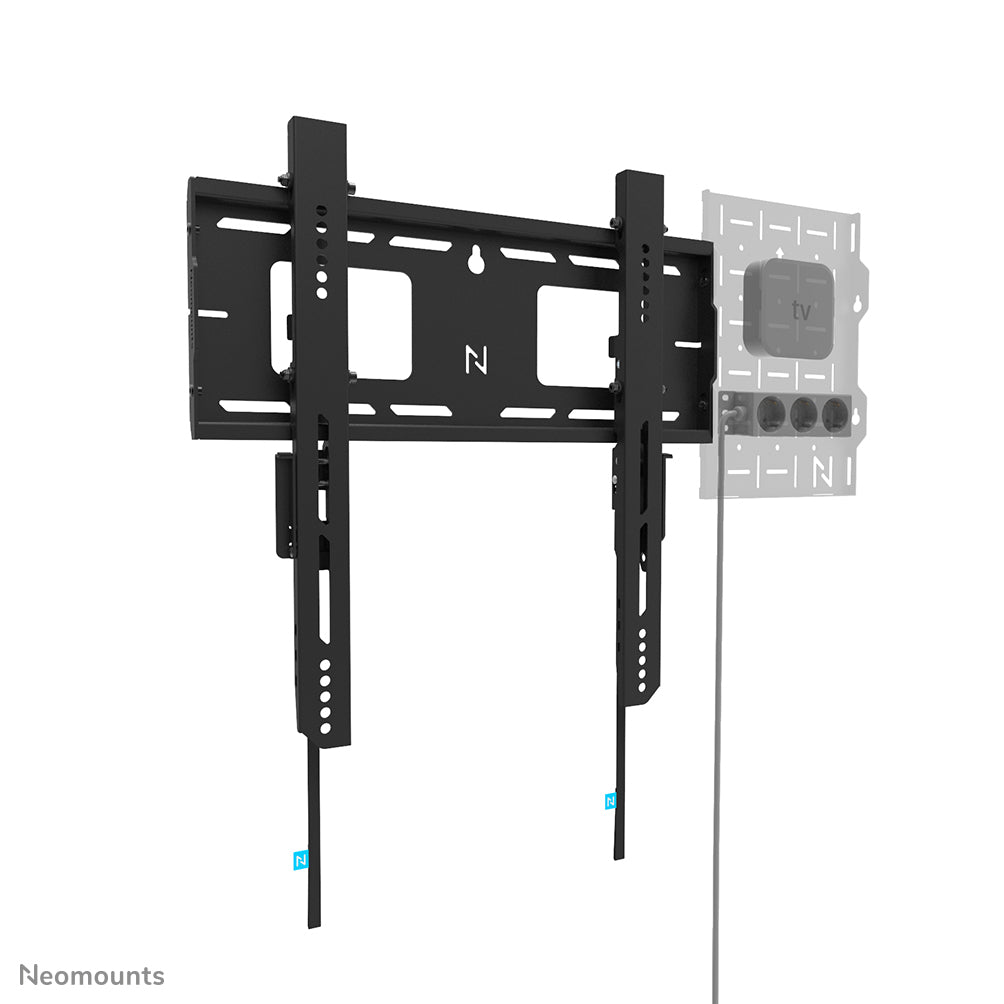 Neomounts WL30-750BL14 Support Mural Fixe pour Écran 42-75", Verrouillable, Installation Rapide, Certifié TÜV