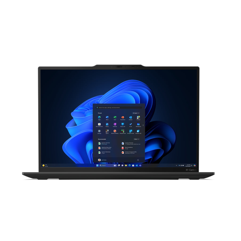 Lenovo ThinkPad X1 Carbon Gen 13 Aura Edition Copilot+ PC Intel Core Ultra 5 226V Ordinateur portable 35,6 cm (14") WUXGA 16 Go LPDDR5x-SDRAM 512 Go SSD Wi-Fi 7 (802.11be) Windows 11 Pro Nordique Noir