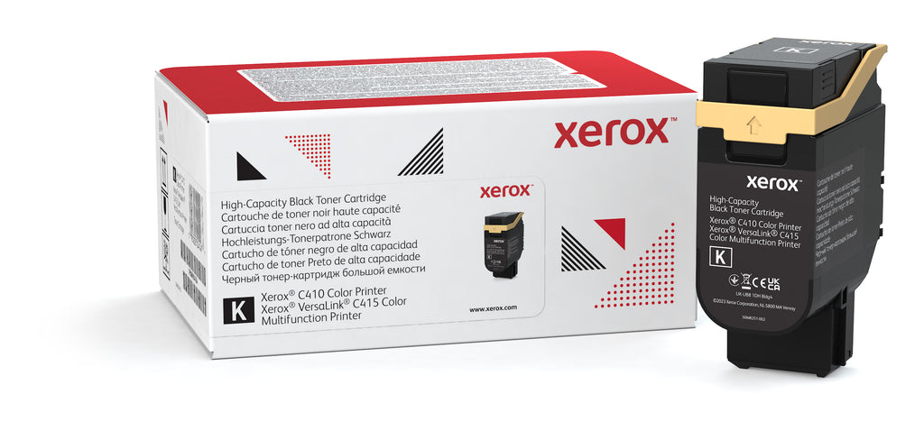 Xerox Cartouche de toner Noir de Grande capacité Imprimante couleur ® C410/multifonctions ® VersaLink® C415 (10500 pages) - 006R04685