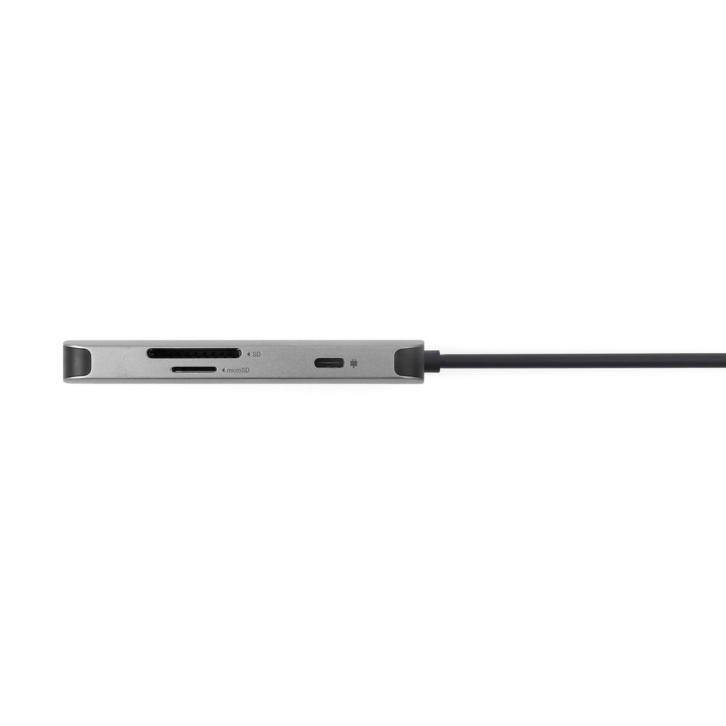 Acer Adaptateur USB-C 7-en-1 Argent, USB 3.2 Gen 1, Power Delivery 100W, 4K