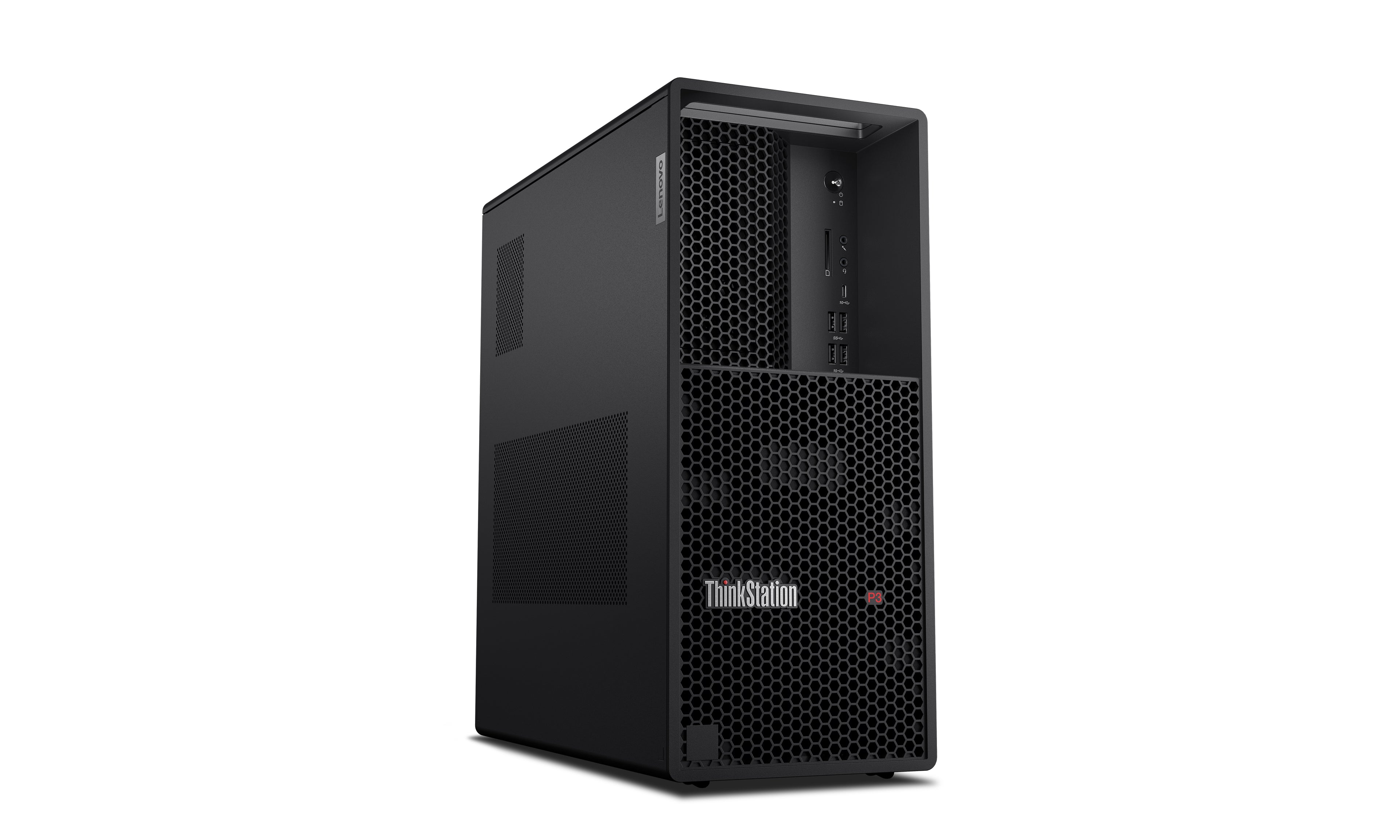 Lenovo ThinkStation P3 Tower Intel® Core™ i7 i7-14700 32 Go DDR5-SDRAM 512 Go SSD NVIDIA RTX A1000 Windows 11 Pro Station de travail Noir