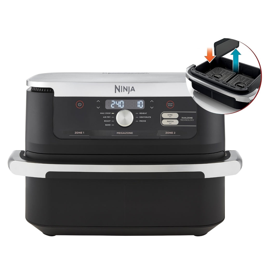 Ninja Friteuse sans huile Airfryer 10,4 L Foodi Flex AF500EU