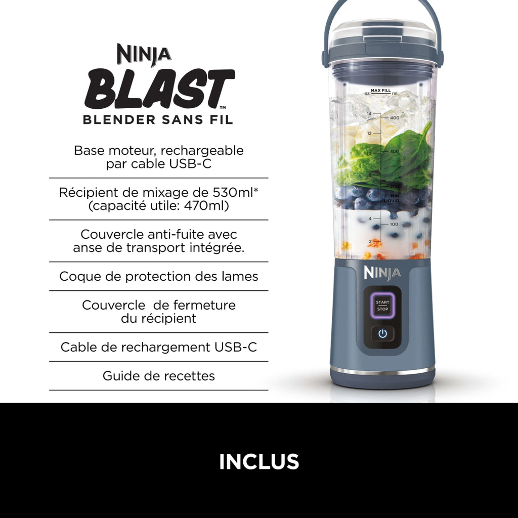 Ninja Blender sans fil Blast BC151EUNV