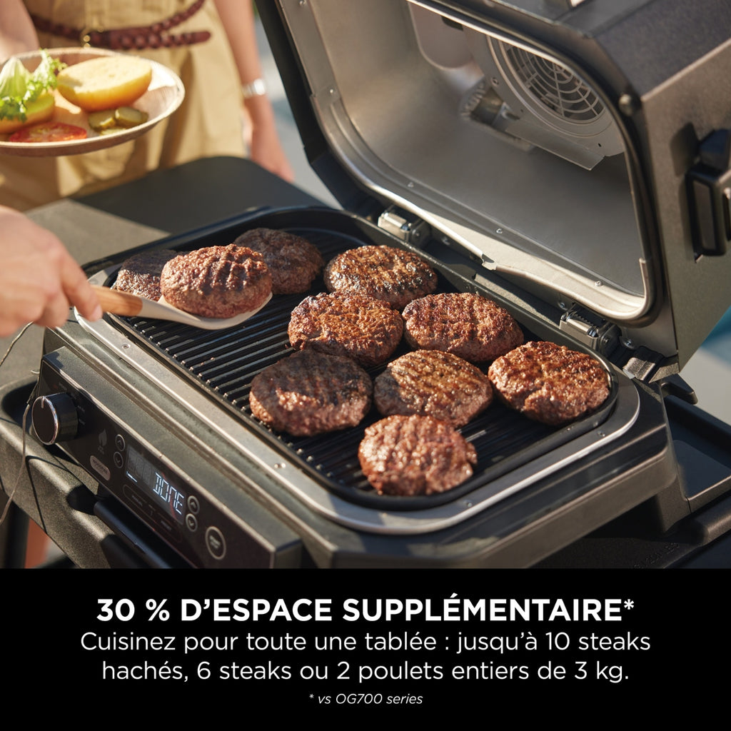 Ninja Barbecue électrique fumoir de table Woodfire Pro XL OG850EU