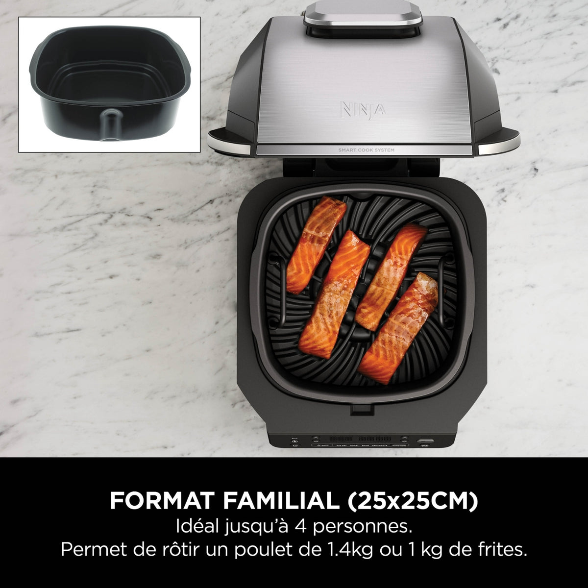 Ninja Grille-viande Airfryer EG351EU