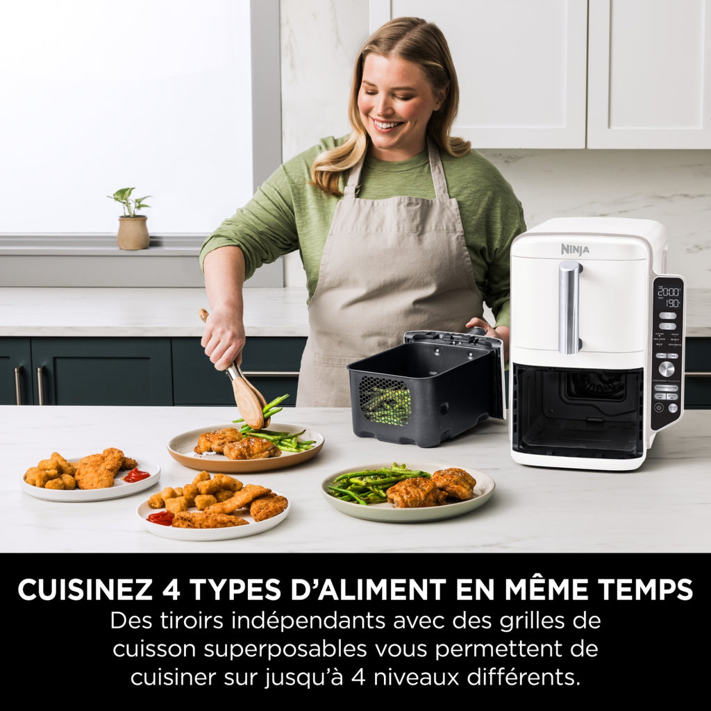 Ninja Friteuse sans huile Airfryer 9,5 L SL400EUWH