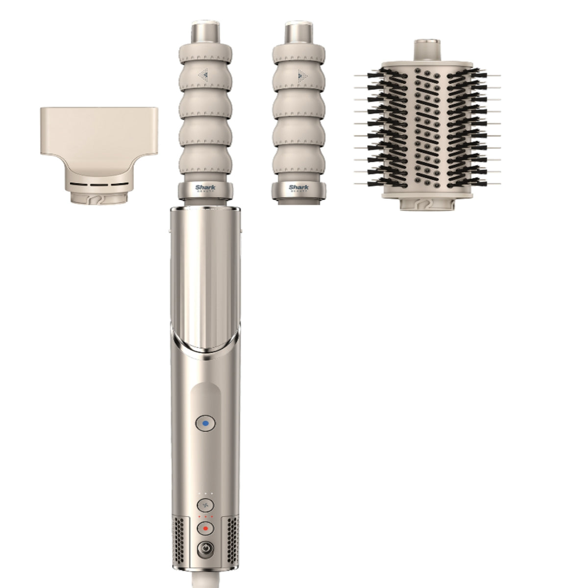Shark Sèche-cheveux 2 en 1 - 3 accessoires - Champagne - HD426SLEU