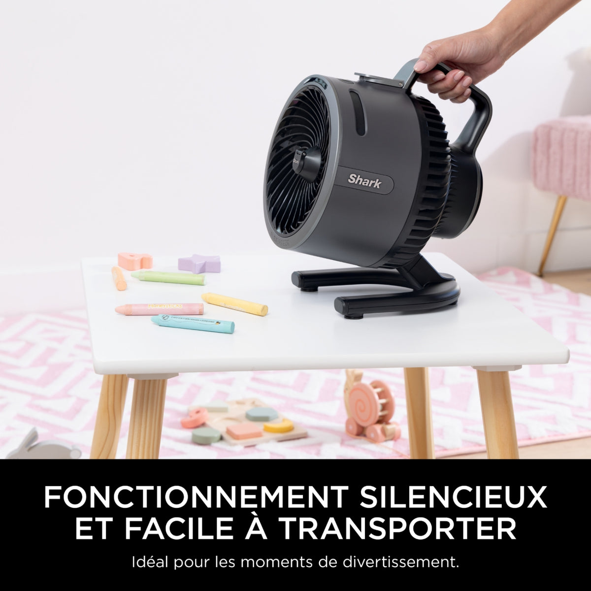 Shark Ventilateur brumisateur FlexBreeze HydroGo FA050EU